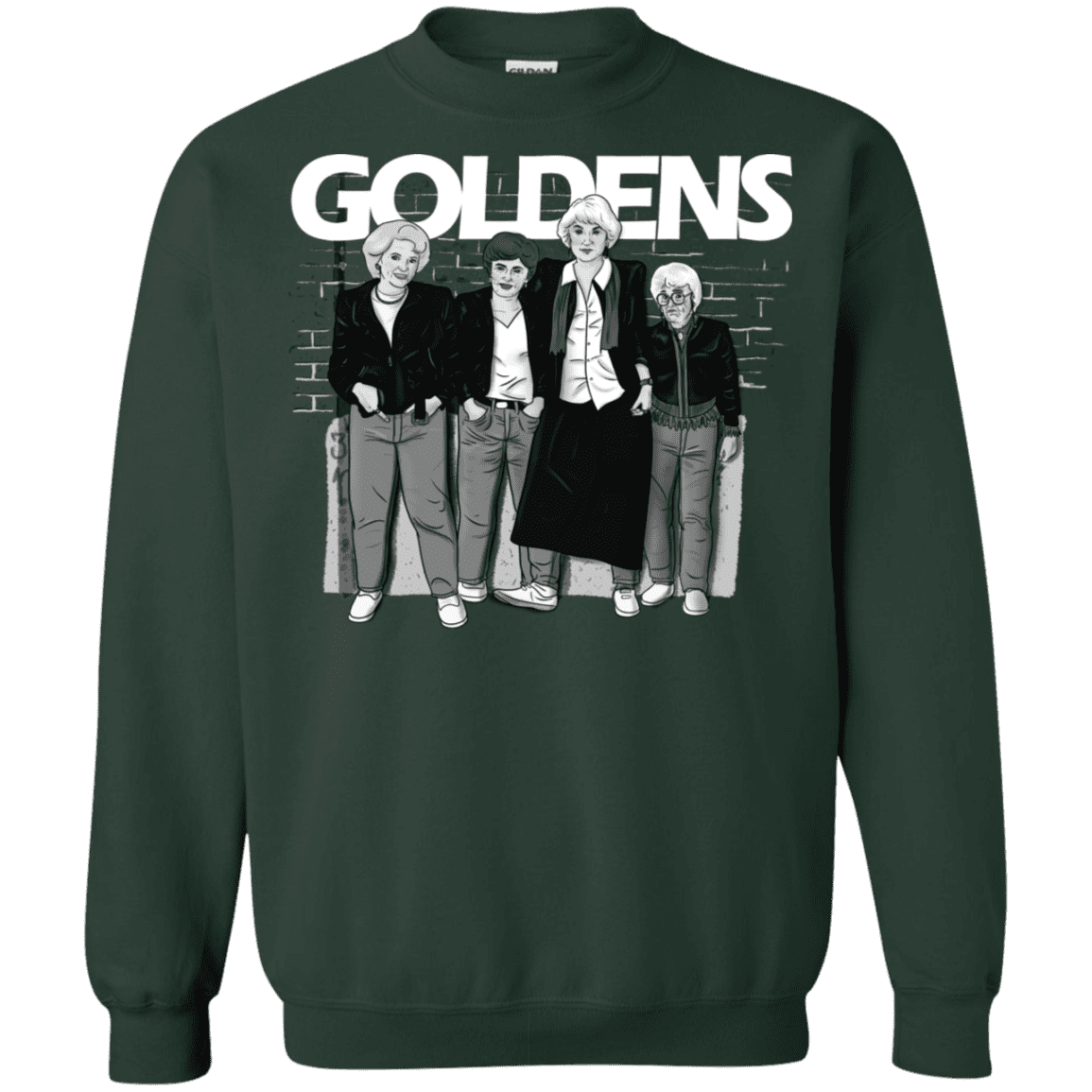 Sweatshirts Forest Green / S Goldens Crewneck Sweatshirt