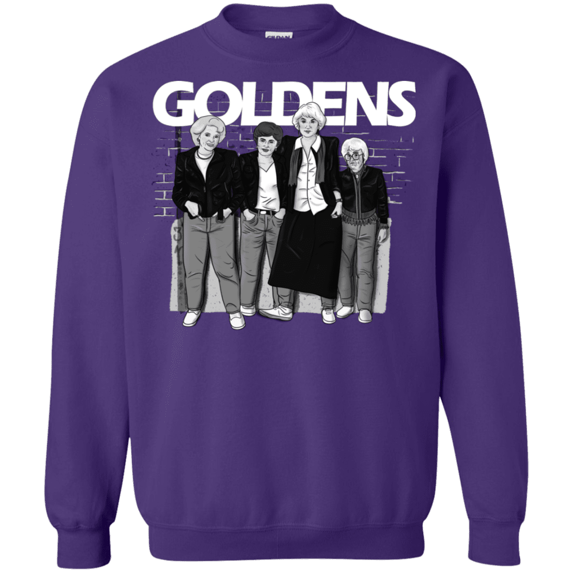 Sweatshirts Purple / S Goldens Crewneck Sweatshirt