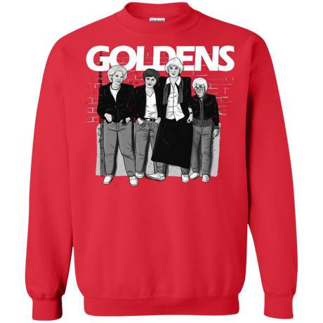 Sweatshirts Red / S Goldens Crewneck Sweatshirt