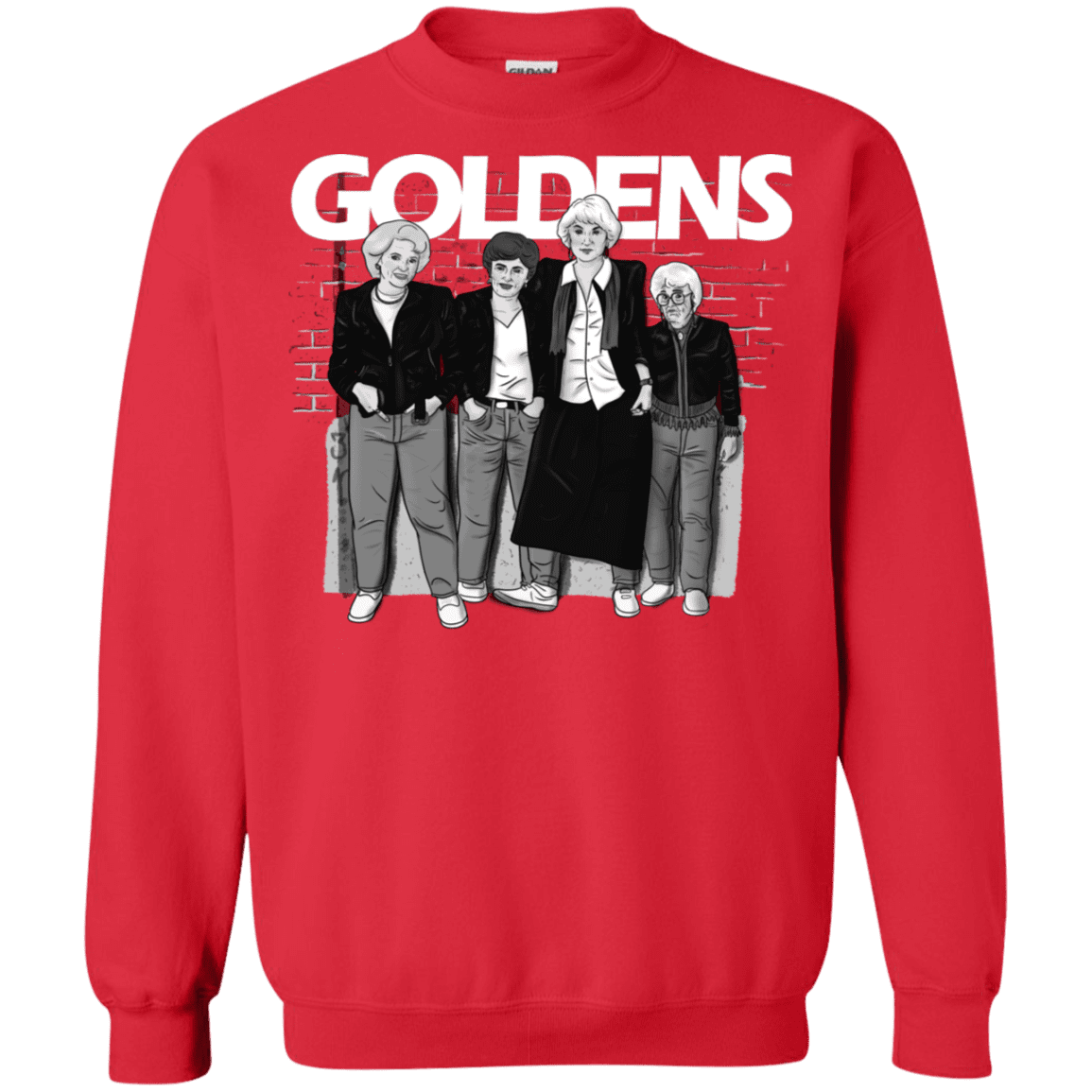 Sweatshirts Red / S Goldens Crewneck Sweatshirt