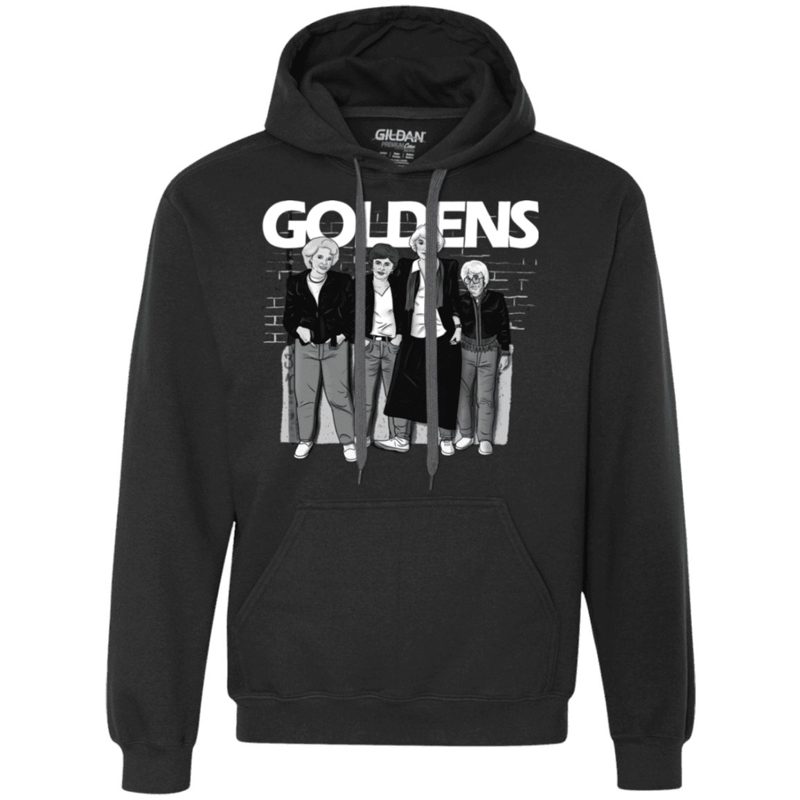 Sweatshirts Black / S Goldens Premium Fleece Hoodie