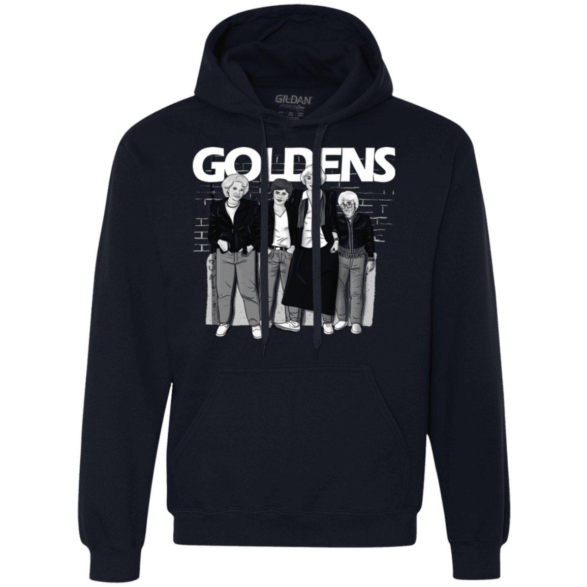 Sweatshirts Navy / S Goldens Premium Fleece Hoodie