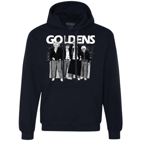 Sweatshirts Navy / S Goldens Premium Fleece Hoodie