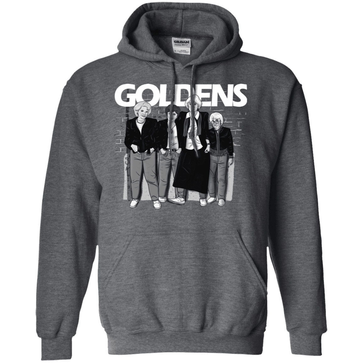 Sweatshirts Dark Heather / S Goldens Pullover Hoodie