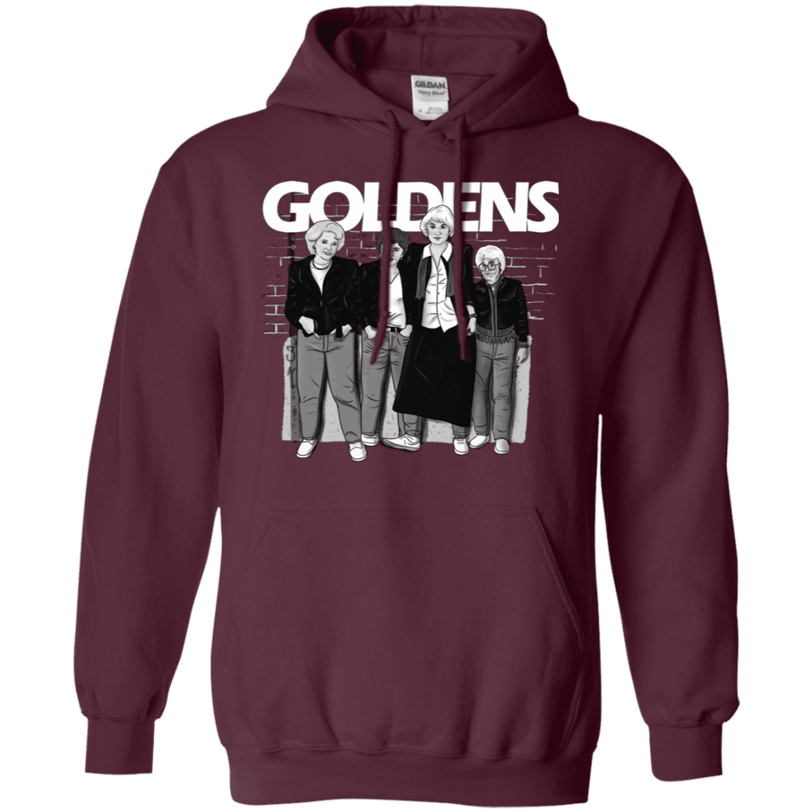 Sweatshirts Maroon / S Goldens Pullover Hoodie