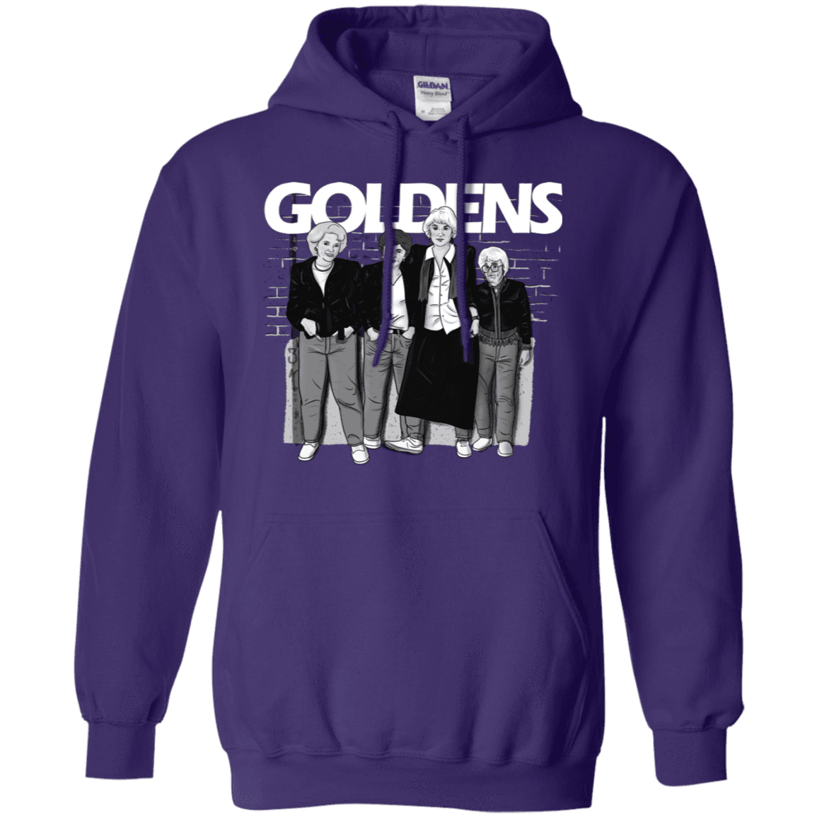 Sweatshirts Purple / S Goldens Pullover Hoodie