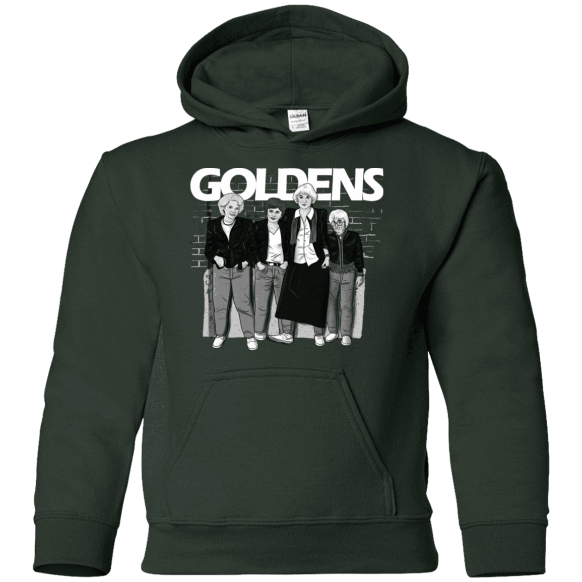 Sweatshirts Forest Green / YS Goldens Youth Hoodie