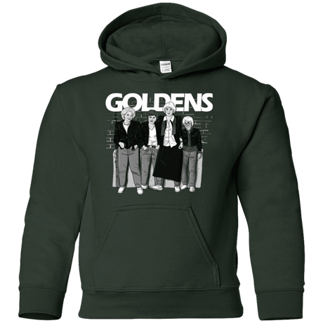 Sweatshirts Forest Green / YS Goldens Youth Hoodie