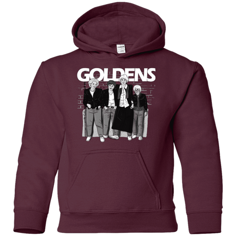 Sweatshirts Maroon / YS Goldens Youth Hoodie