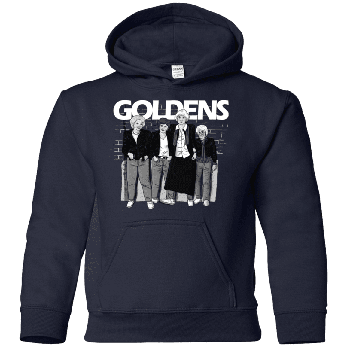 Sweatshirts Navy / YS Goldens Youth Hoodie
