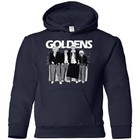 Sweatshirts Navy / YS Goldens Youth Hoodie