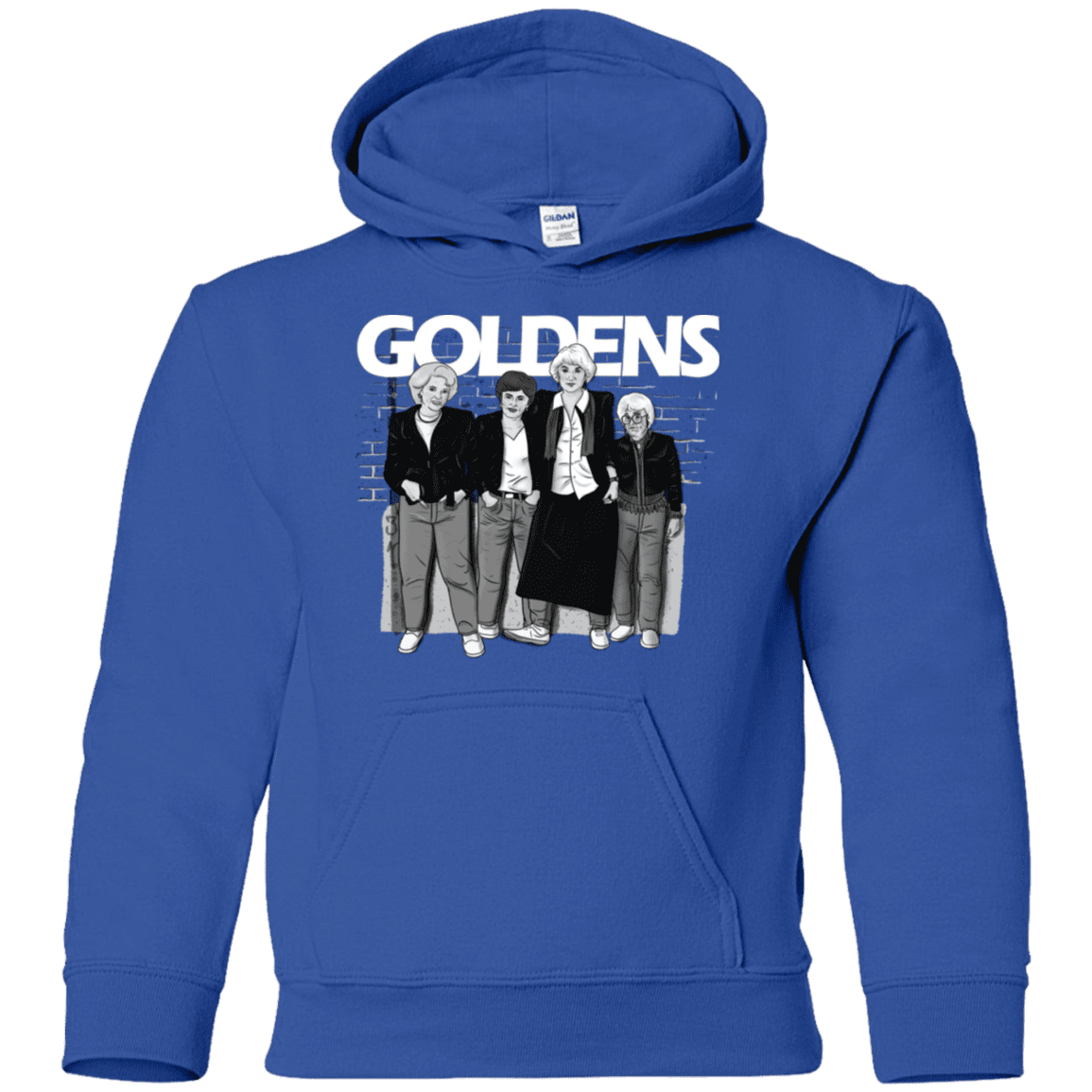 Sweatshirts Royal / YS Goldens Youth Hoodie