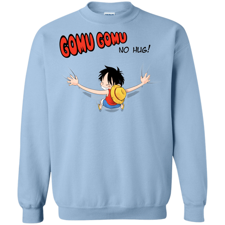 Sweatshirts Light Blue / Small Gomu Gomu no Hug Crewneck Sweatshirt
