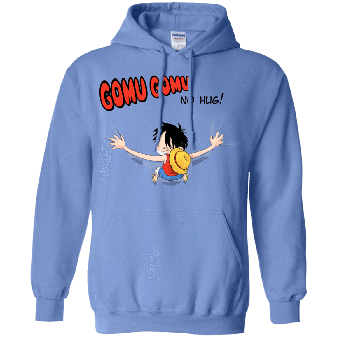 Sweatshirts Carolina Blue / Small Gomu Gomu no Hug Pullover Hoodie