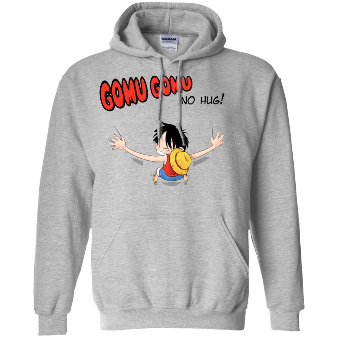 Sweatshirts Sport Grey / Small Gomu Gomu no Hug Pullover Hoodie