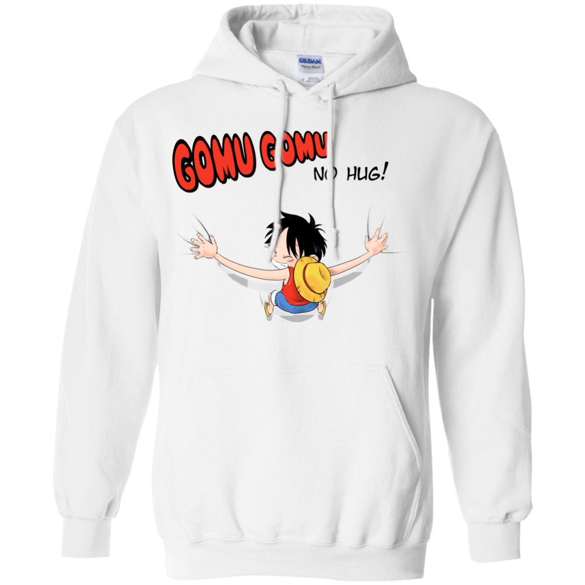 Sweatshirts White / Small Gomu Gomu no Hug Pullover Hoodie