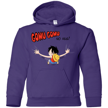 Sweatshirts Purple / YS Gomu Gomu no Hug Youth Hoodie