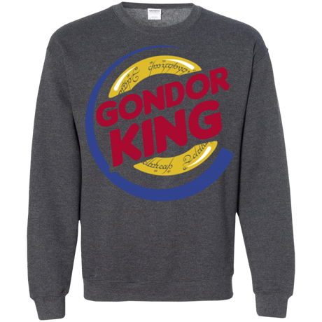 Sweatshirts Dark Heather / Small Gondor King Crewneck Sweatshirt