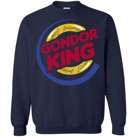 Sweatshirts Navy / Small Gondor King Crewneck Sweatshirt