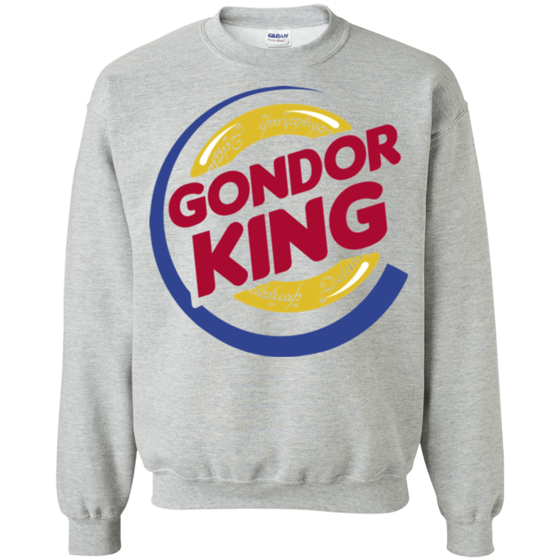 Sweatshirts Sport Grey / Small Gondor King Crewneck Sweatshirt