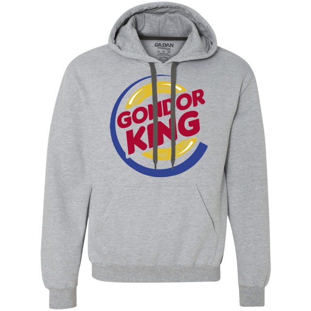 Sweatshirts Sport Grey / Small Gondor King Premium Fleece Hoodie