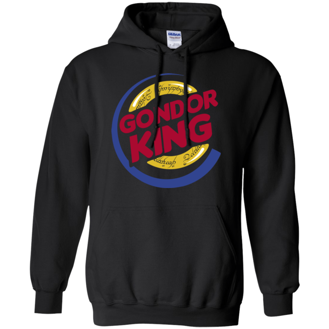 Sweatshirts Black / Small Gondor King Pullover Hoodie