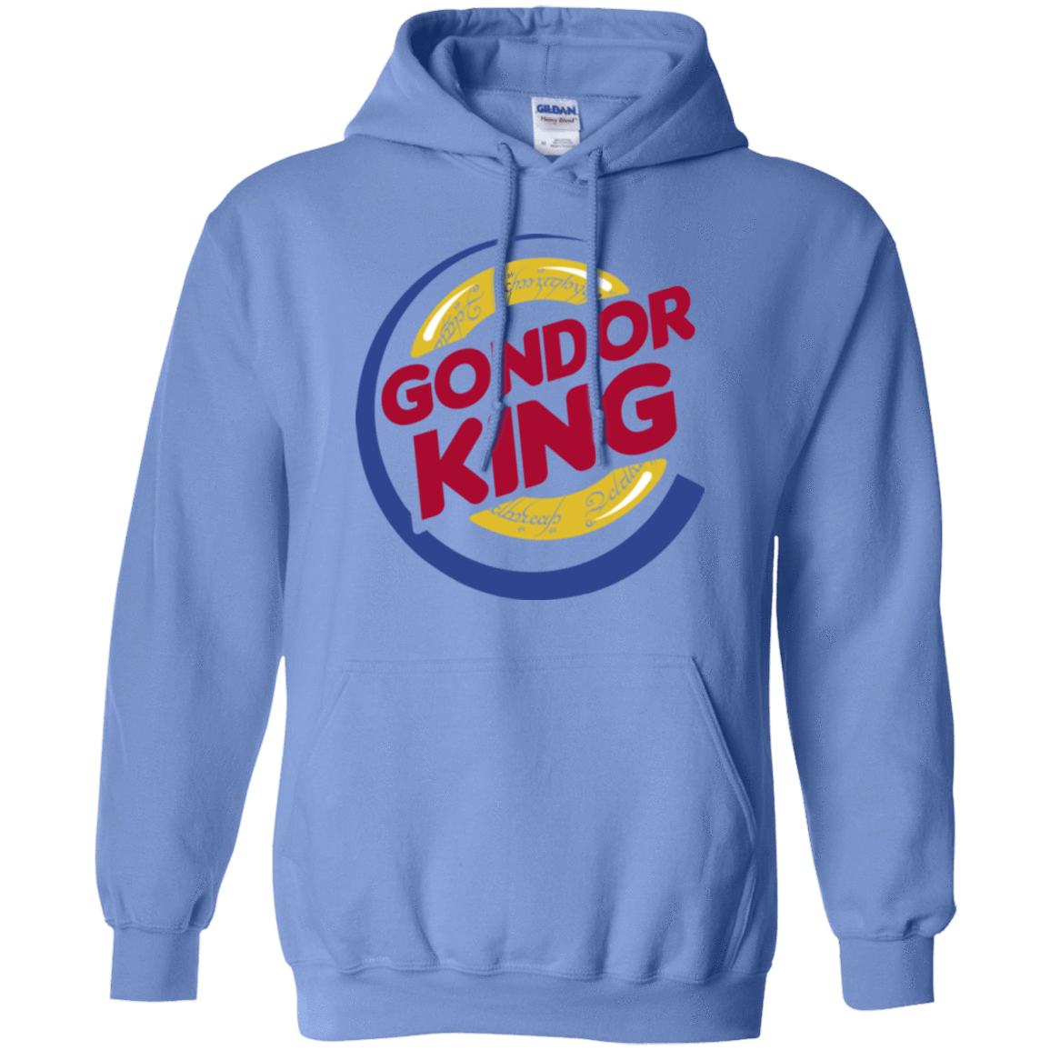 Sweatshirts Carolina Blue / Small Gondor King Pullover Hoodie