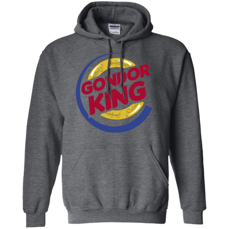 Sweatshirts Dark Heather / Small Gondor King Pullover Hoodie