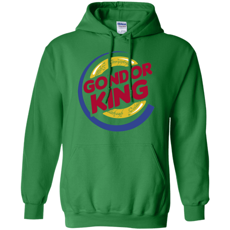 Sweatshirts Irish Green / Small Gondor King Pullover Hoodie