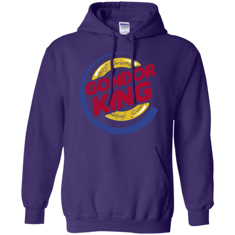 Sweatshirts Purple / Small Gondor King Pullover Hoodie