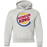 Sweatshirts Ash / YS Gondor King Youth Hoodie