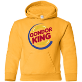 Sweatshirts Gold / YS Gondor King Youth Hoodie