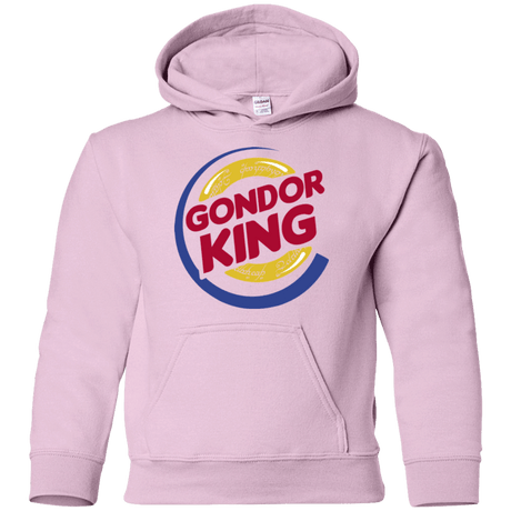 Sweatshirts Light Pink / YS Gondor King Youth Hoodie
