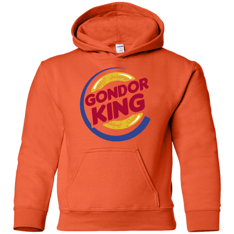Sweatshirts Orange / YS Gondor King Youth Hoodie