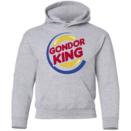 Sweatshirts Sport Grey / YS Gondor King Youth Hoodie