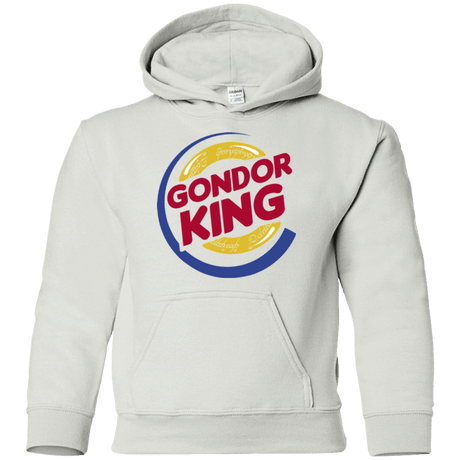 Sweatshirts White / YS Gondor King Youth Hoodie