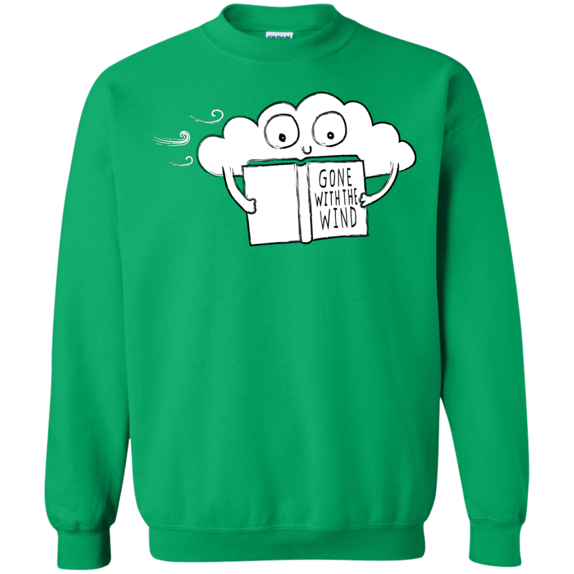 Sweatshirts Irish Green / S Gone with the Wind Crewneck Sweatshirt