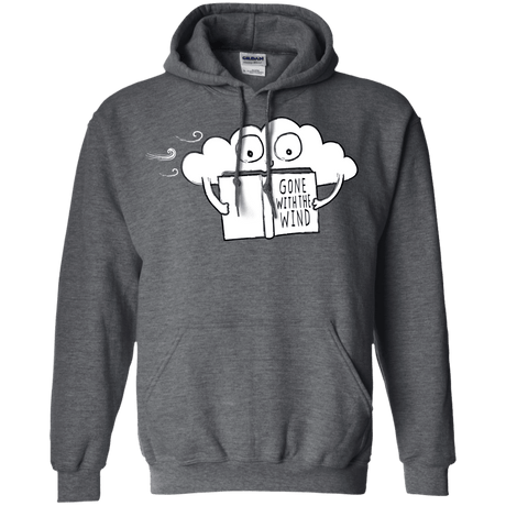 Sweatshirts Dark Heather / S Gone with the Wind Pullover Hoodie