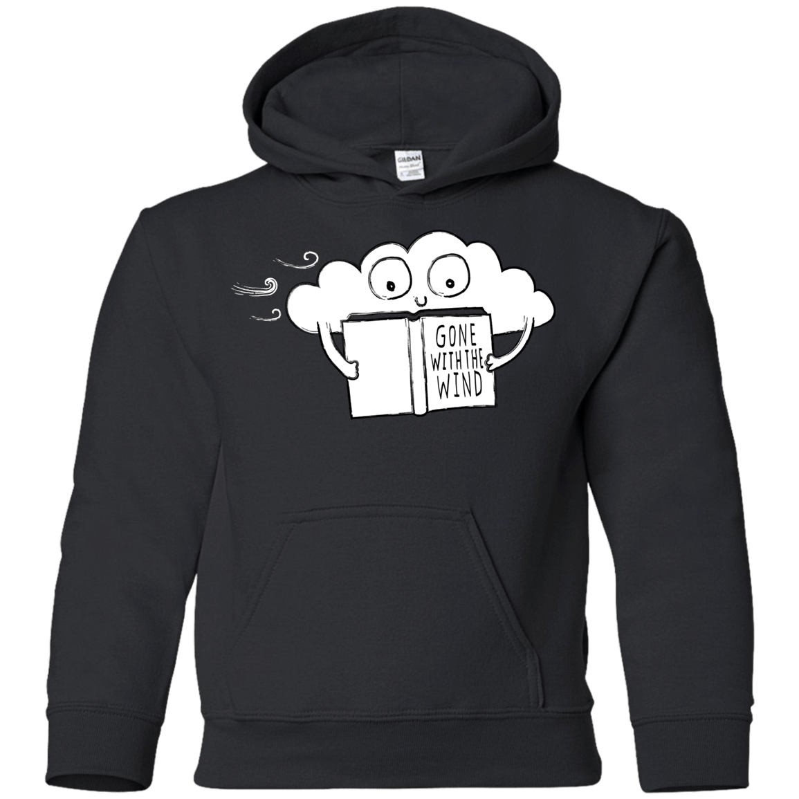 Sweatshirts Black / YS Gone with the Wind Youth Hoodie