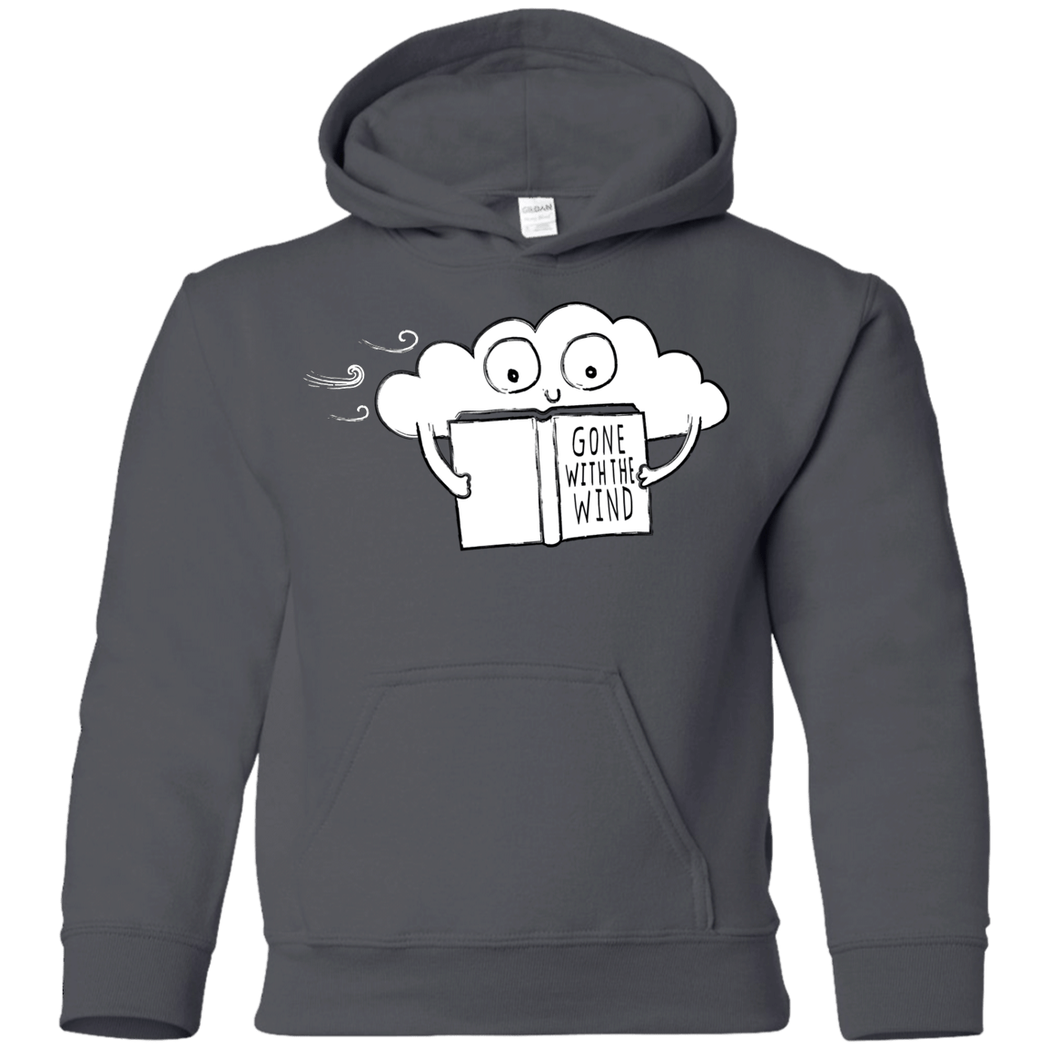 Sweatshirts Charcoal / YS Gone with the Wind Youth Hoodie