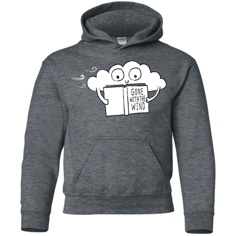 Sweatshirts Dark Heather / YS Gone with the Wind Youth Hoodie
