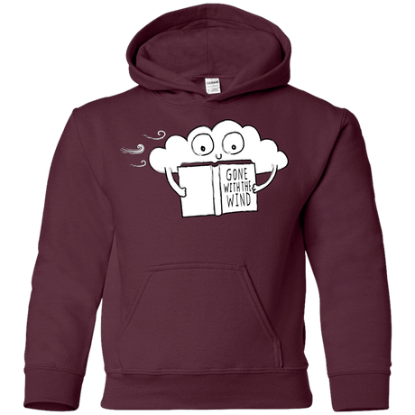 Sweatshirts Maroon / YS Gone with the Wind Youth Hoodie