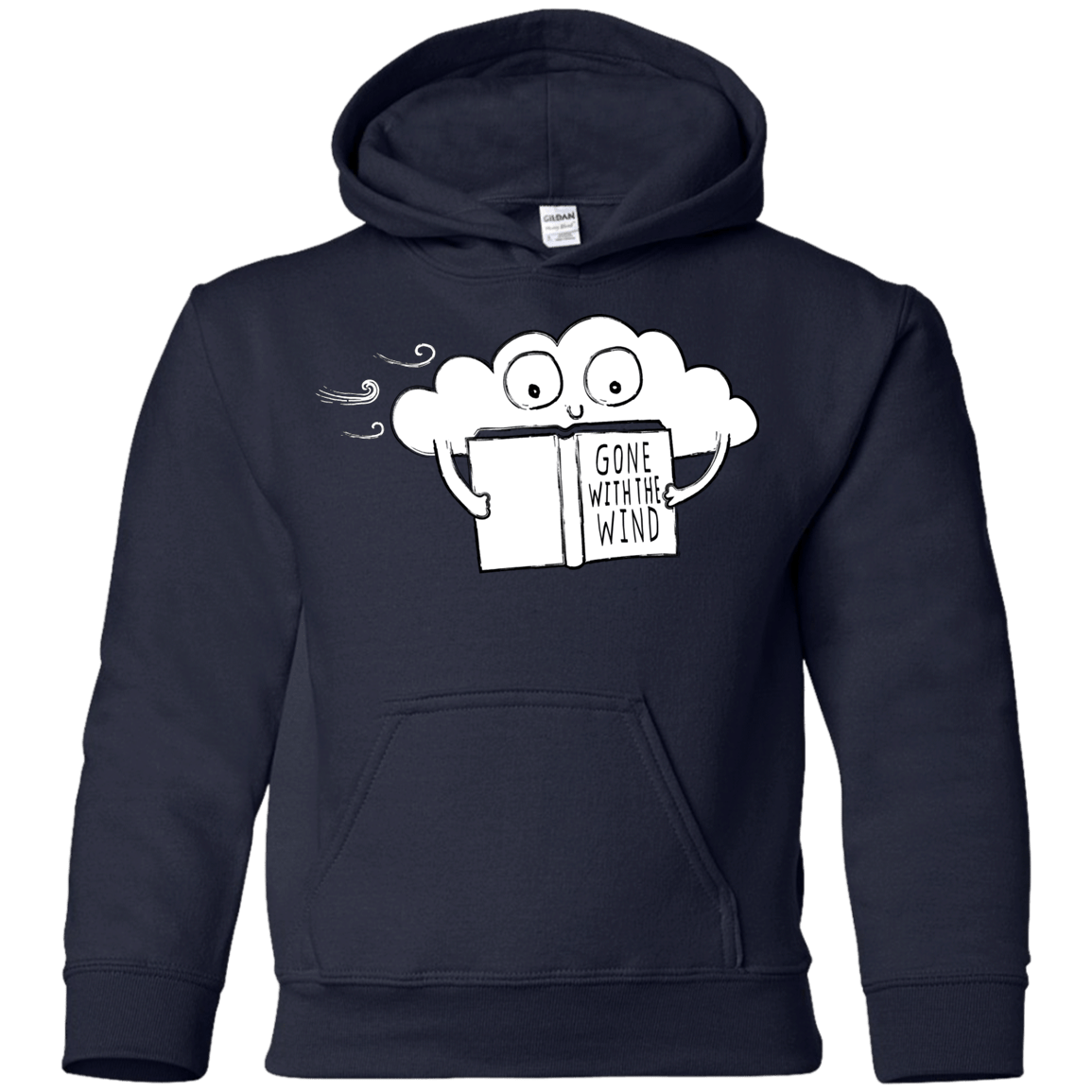 Sweatshirts Navy / YS Gone with the Wind Youth Hoodie