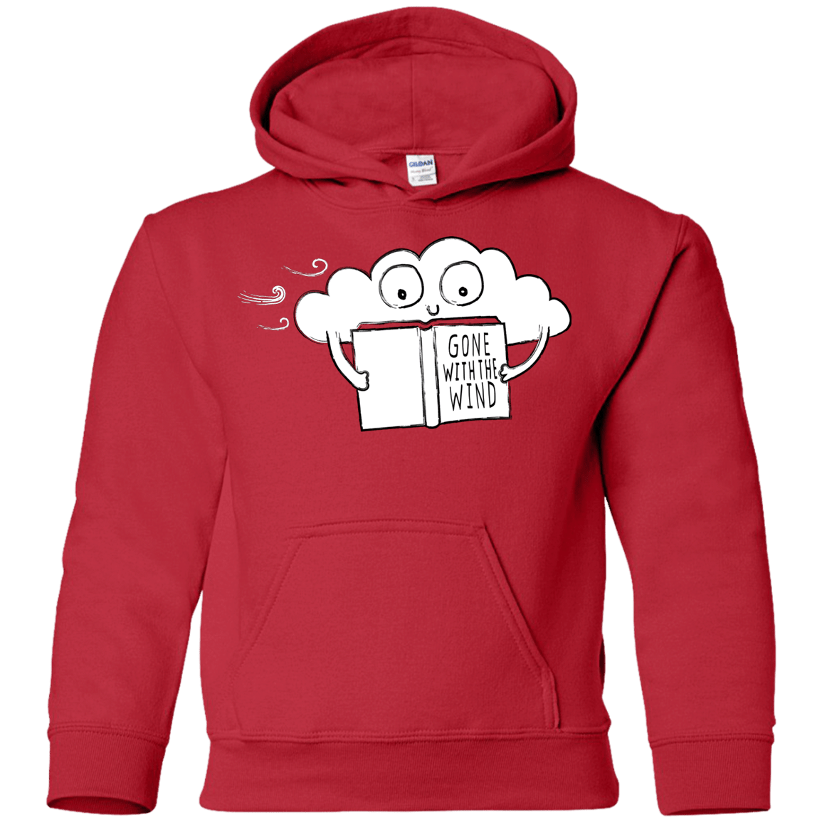 Sweatshirts Red / YS Gone with the Wind Youth Hoodie