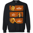 Sweatshirts Black / S Good, Bat, Ugly Crewneck Sweatshirt