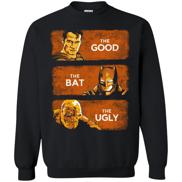 Sweatshirts Black / S Good, Bat, Ugly Crewneck Sweatshirt