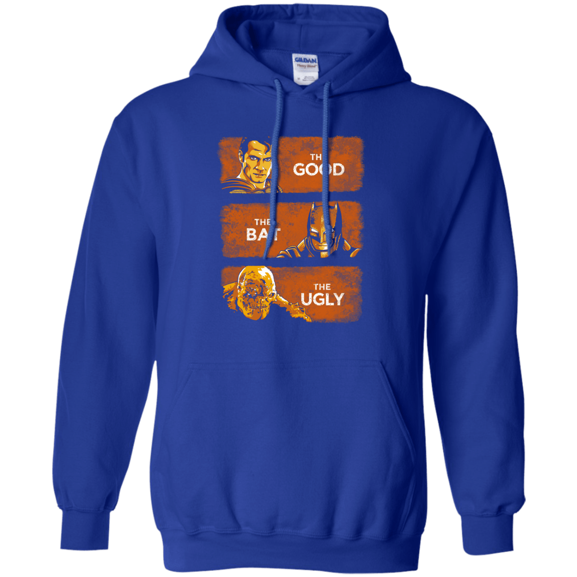Sweatshirts Royal / S Good, Bat, Ugly Pullover Hoodie