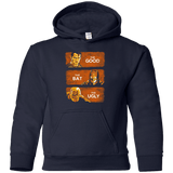 Sweatshirts Navy / YS Good, Bat, Ugly Youth Hoodie