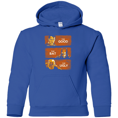 Sweatshirts Royal / YS Good, Bat, Ugly Youth Hoodie