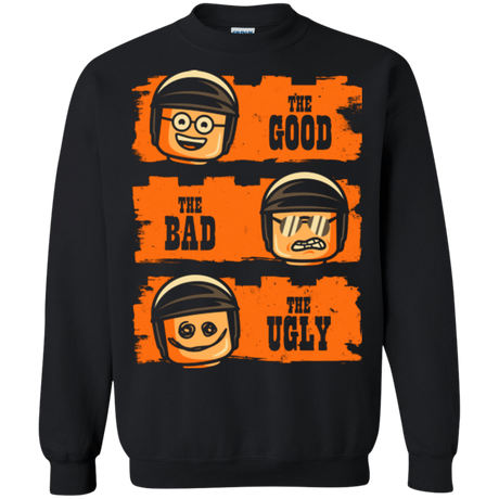 Sweatshirts Black / Small GOOD COP BAD COP UGLY COP Crewneck Sweatshirt